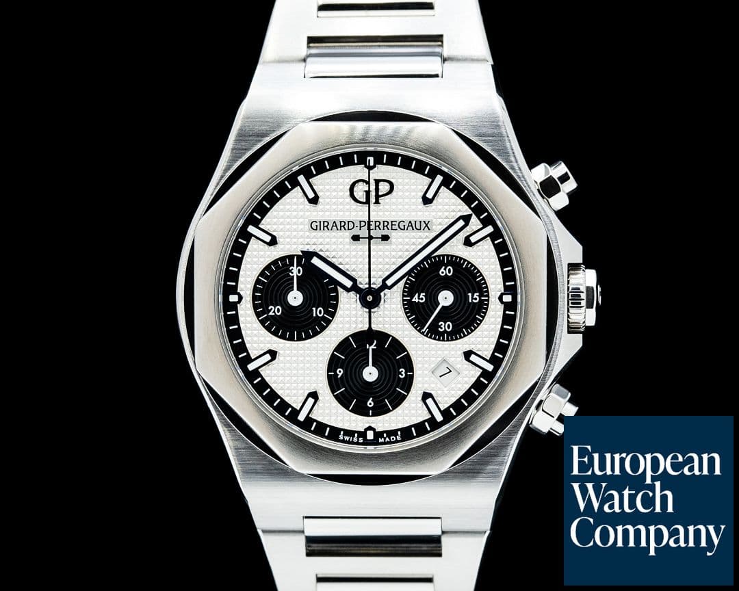 Image of Girard Perregaux 81020 Laureato SS Silver Dial