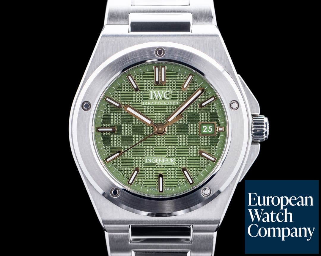 Image of IWC IW328908 Ingenieur Automatic SS Green Dial 2025 LIMITED