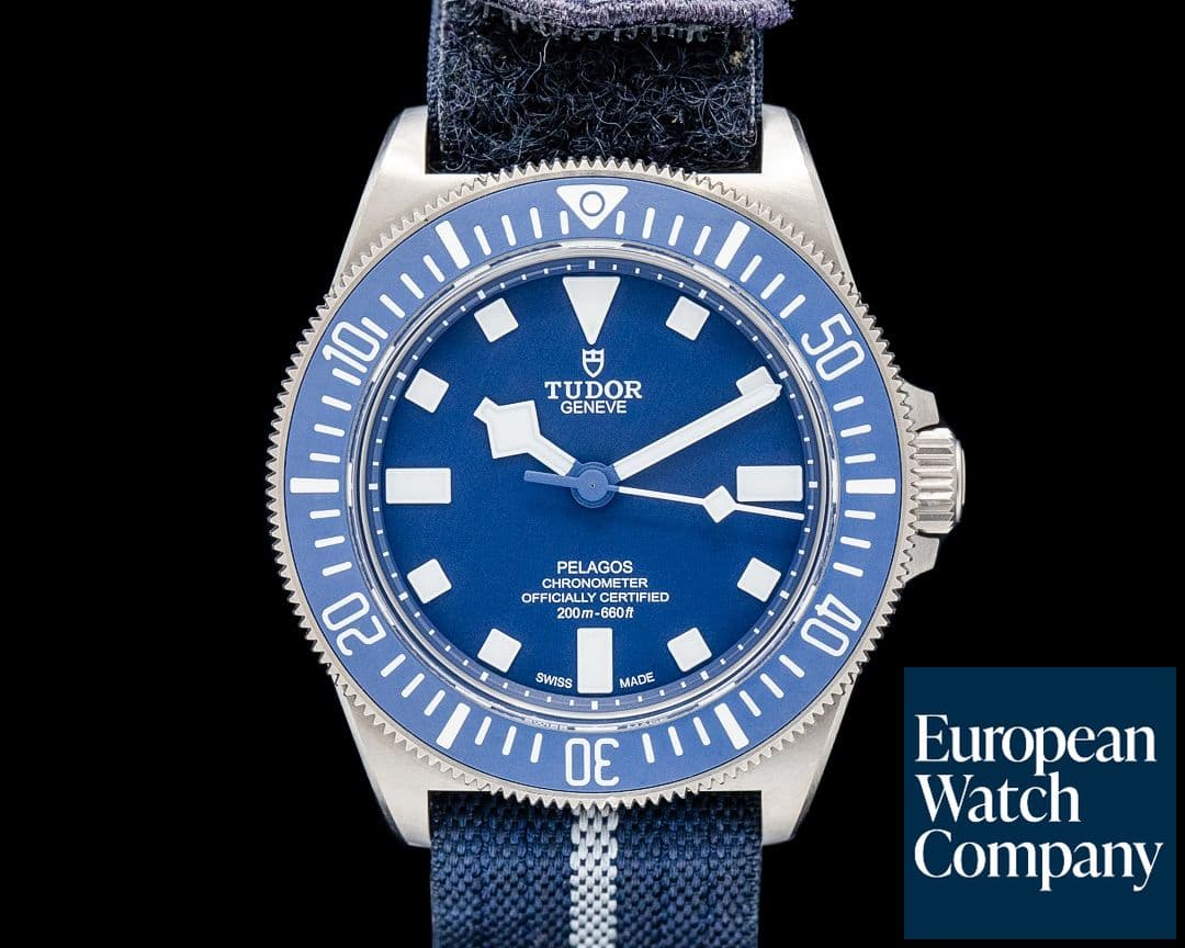 Image of Tudor 25707B/23 Pelagos FXD Titanium Blue Dial 2024