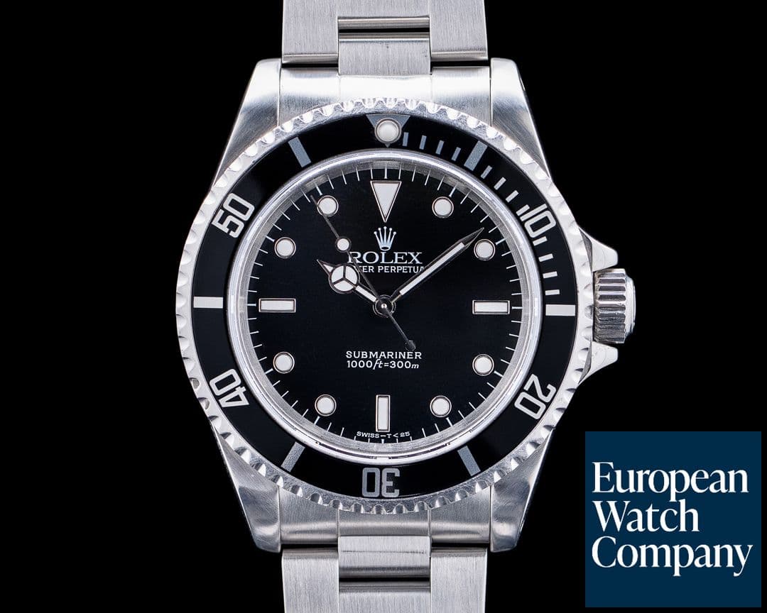 Image of Rolex 14060 Submariner SS Black Dial Circa. 1995