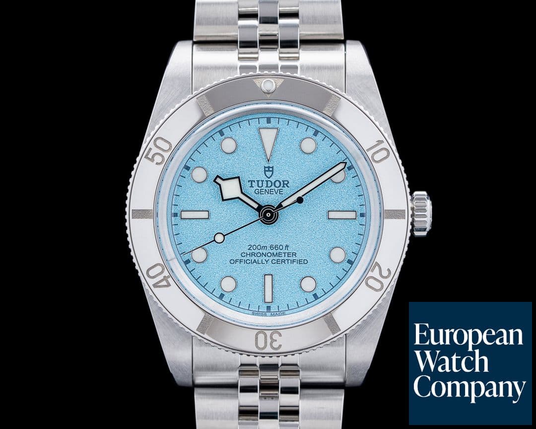 Image of Tudor 79000 Black Bay Fifty-Four Lagoon Blue SS 2025 UNWORN