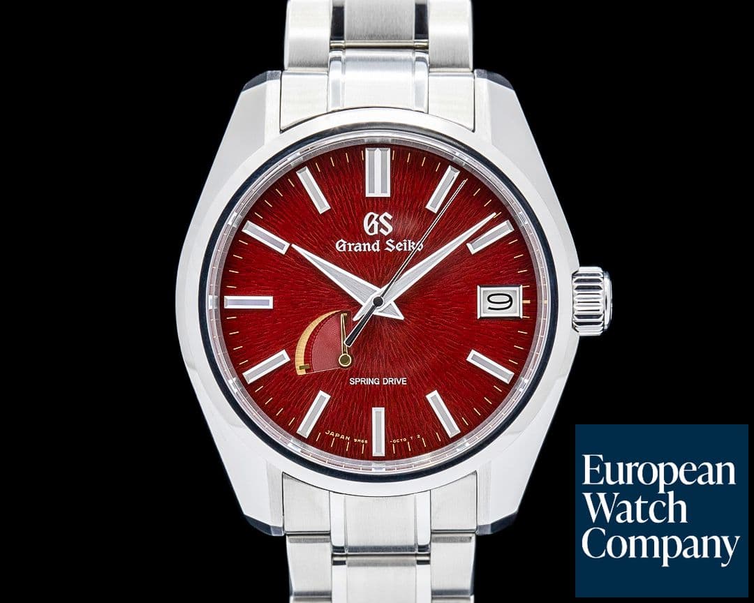 Image of Grand Seiko SBGA493G Heritage "Katana" SS Red Dial LIMITED