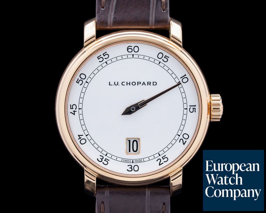 Image of Chopard 161977-5001 L.U.C Quattro Spirit 25 18K Rose Gold White Dial LE
