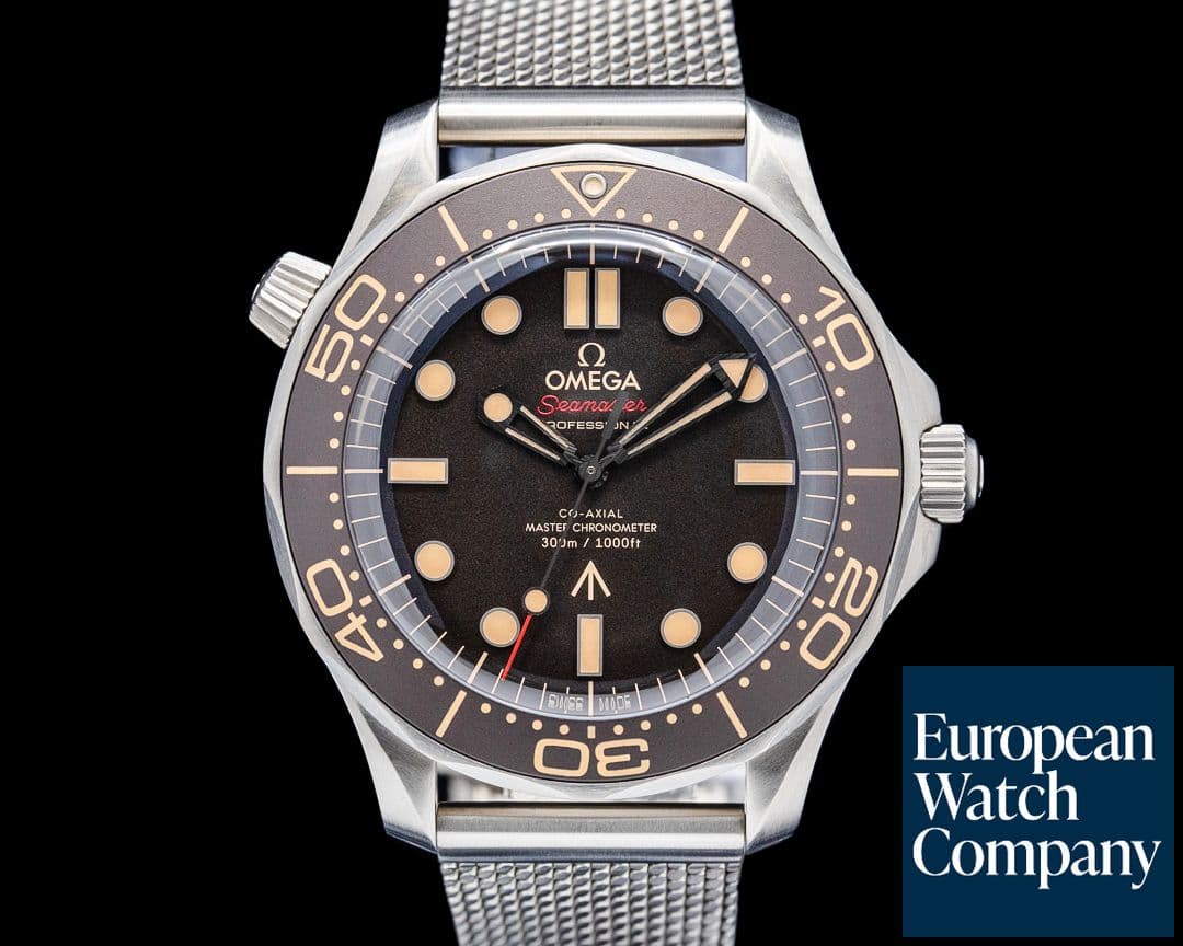Image of Omega Seamaster Diver 300M Titanium Brown Dial
