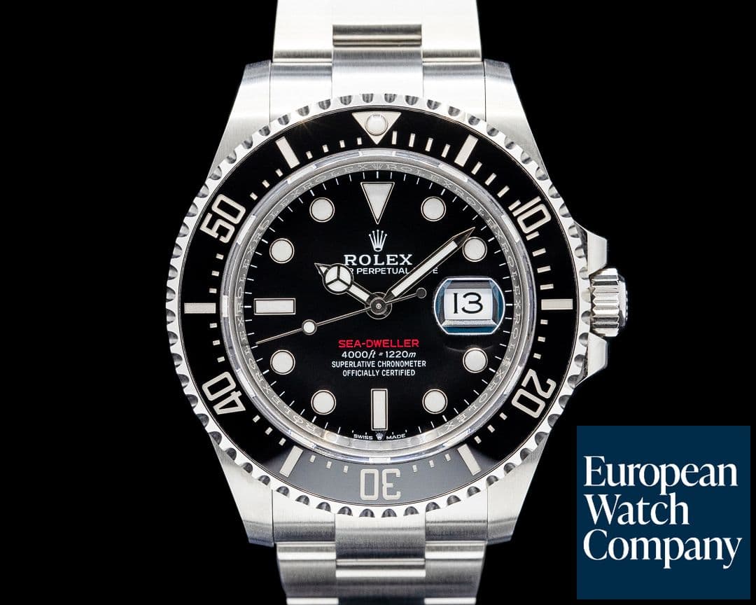 Image of Rolex 126600 Sea-Dweller SS Black Dial