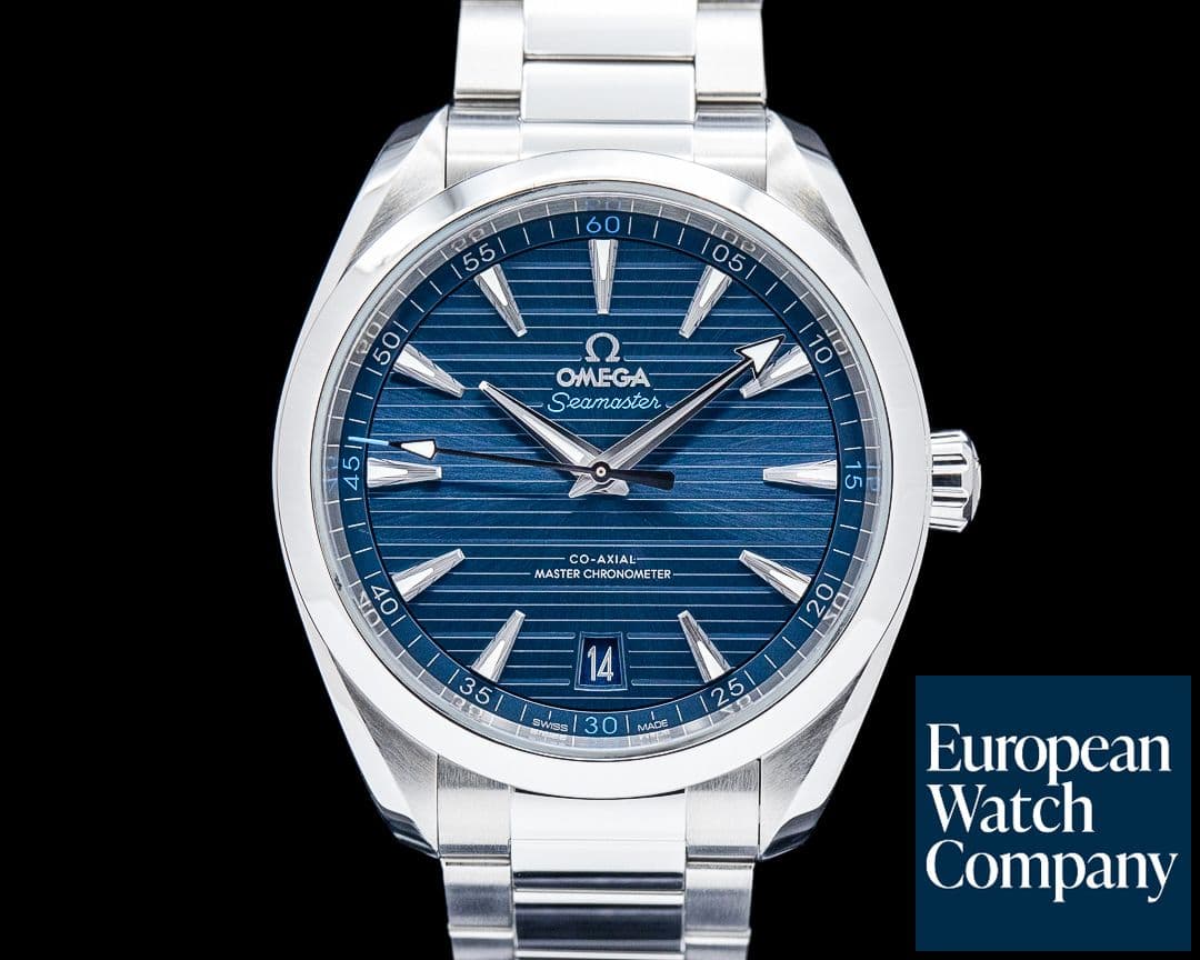 Image of Omega Seamaster Aqua Terra 150M Master Co-Axial SS Blue Dial