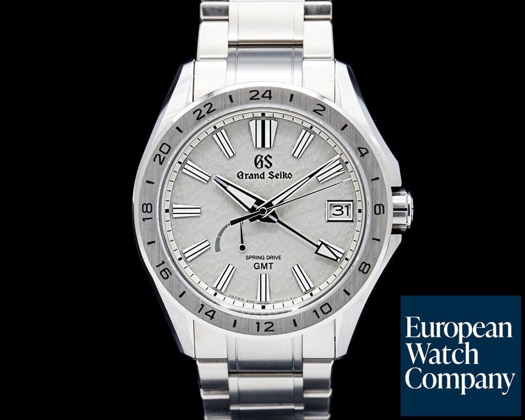 Image of Grand Seiko SBGE285 Evolution 9 GMT Spring Drive Titanium Gray Dial