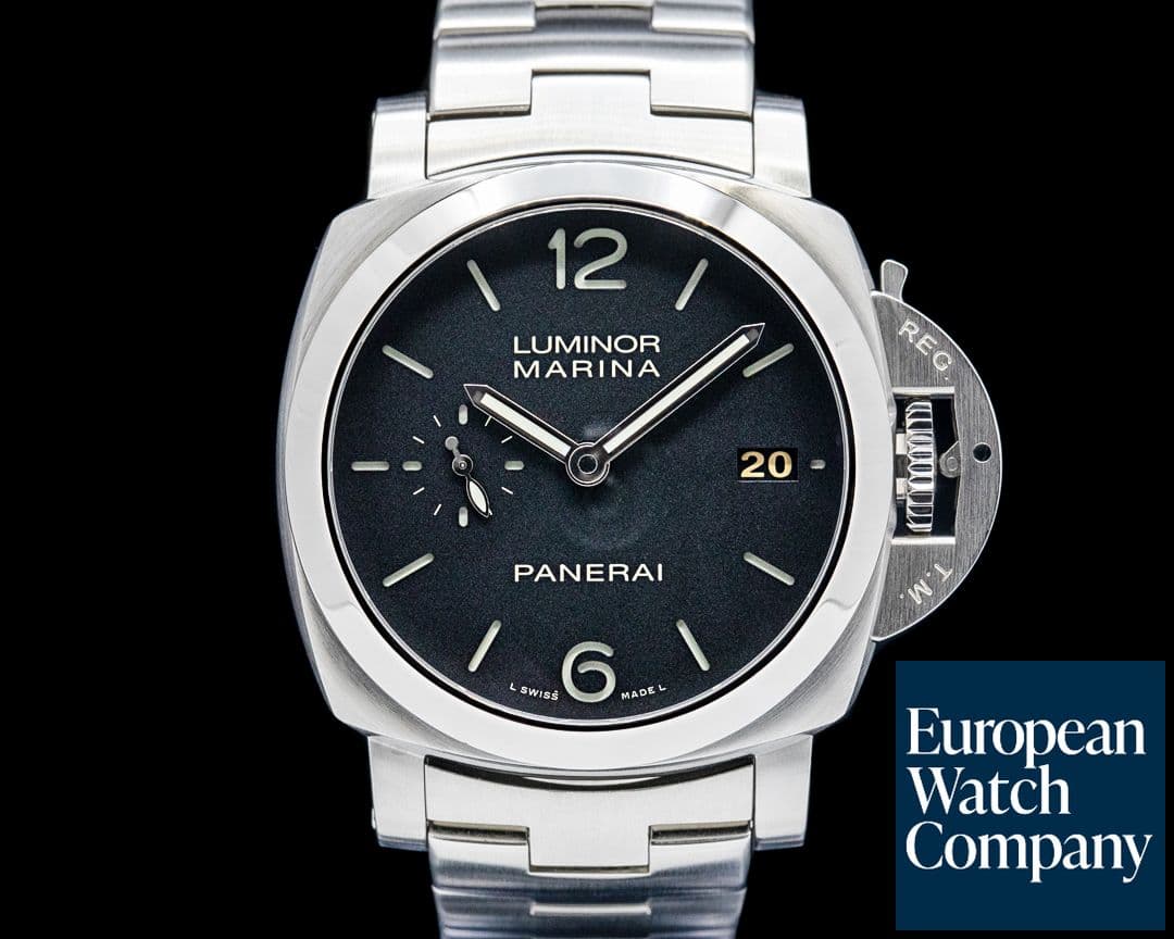 Image of Panerai PAM00392 Luminor 1950 3 Days Automatic SS Black Dial