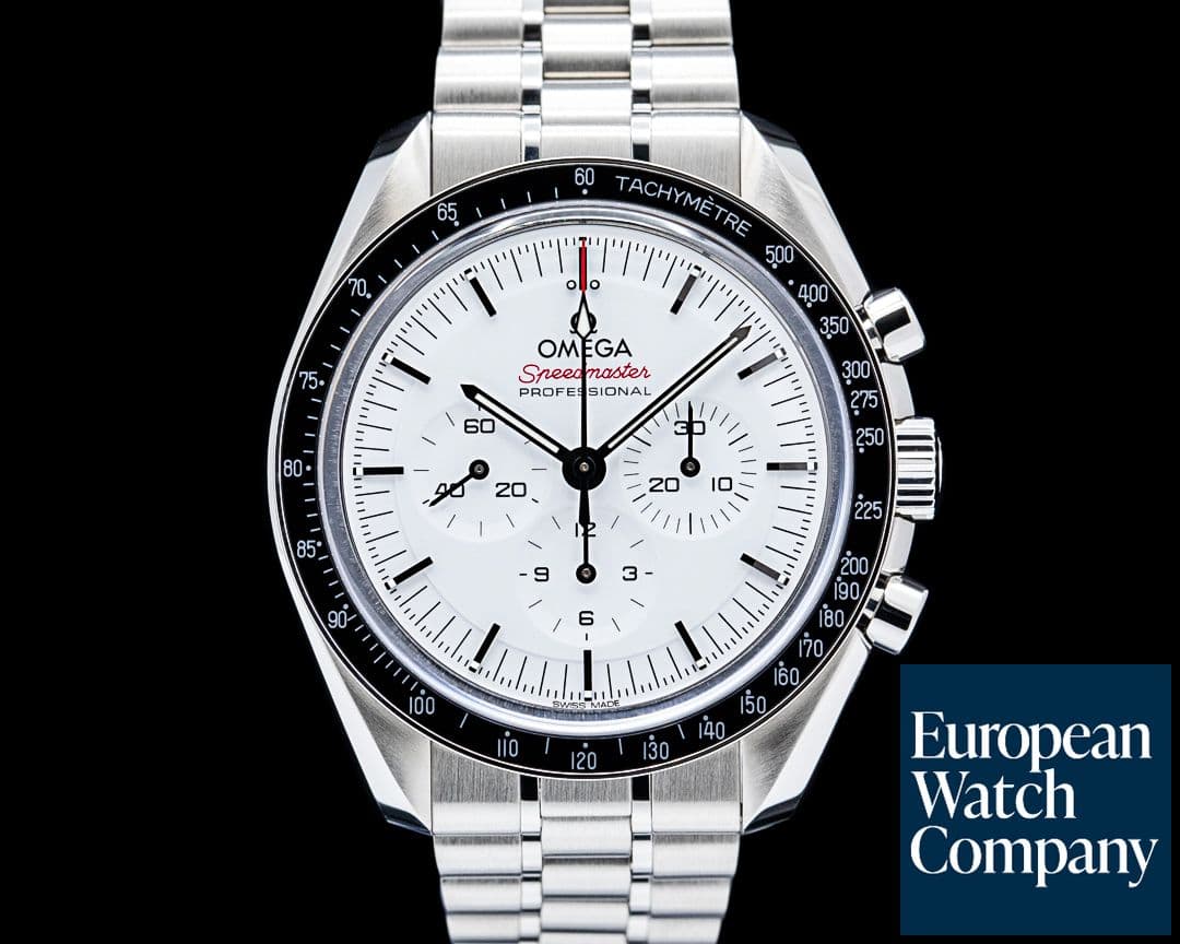 Image of Omega Speedmaster Moonwatch Professional SS White Dial
