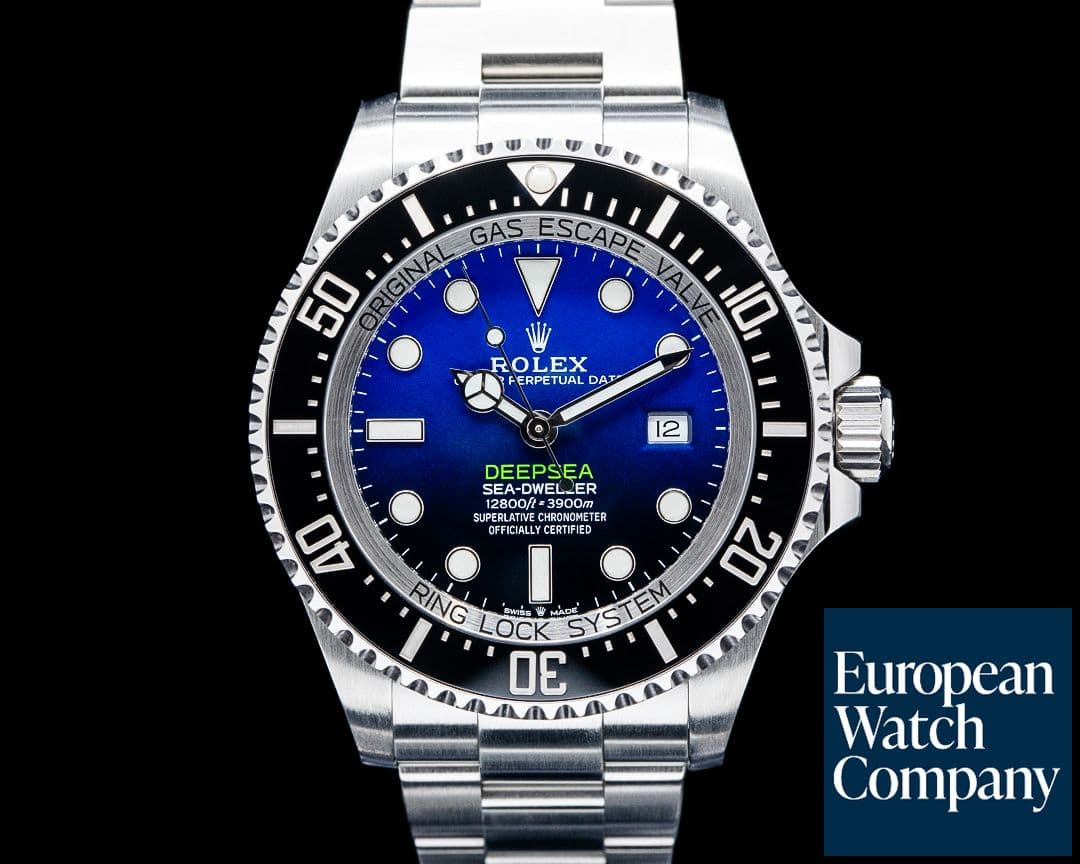 Image of Rolex 126660 Sea-Dweller Deepsea "James Cameron" SS Blue Dial