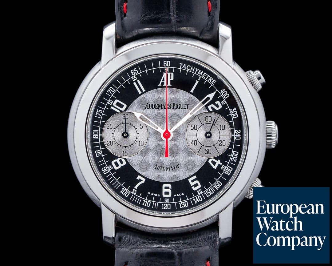 Image of Audemars Piguet 25921ST Jules Audemars Chronograph SS Black Dial