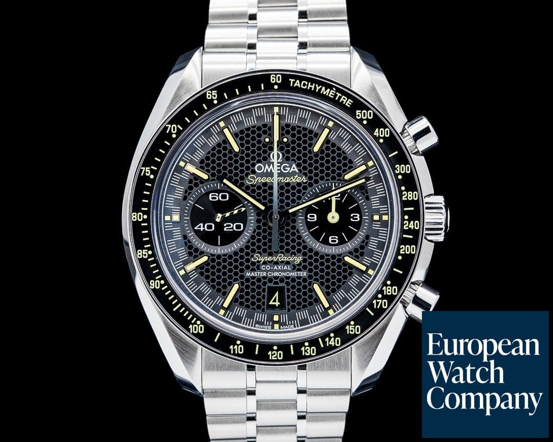 Image of Omega Speedmaster Racing Co-Axial Master Chronometer Chronograph SS Black Dial
