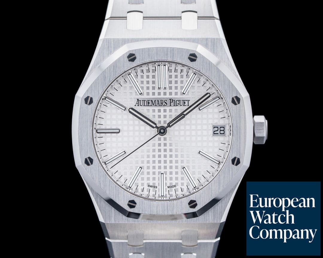 Image of Audemars Piguet 15510ST Royal Oak SS Silver Dial