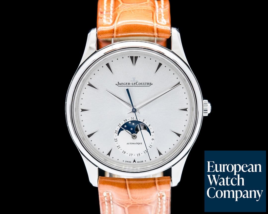 Image of Jaeger LeCoultre Q1368420 Master Ultra Thin Moon SS Silver Dial