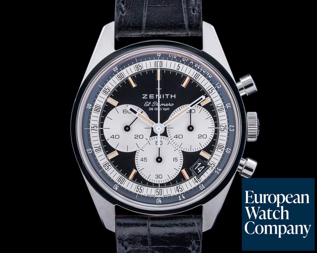 Image of Zenith Chronomaster Original SS Black Panda Dial