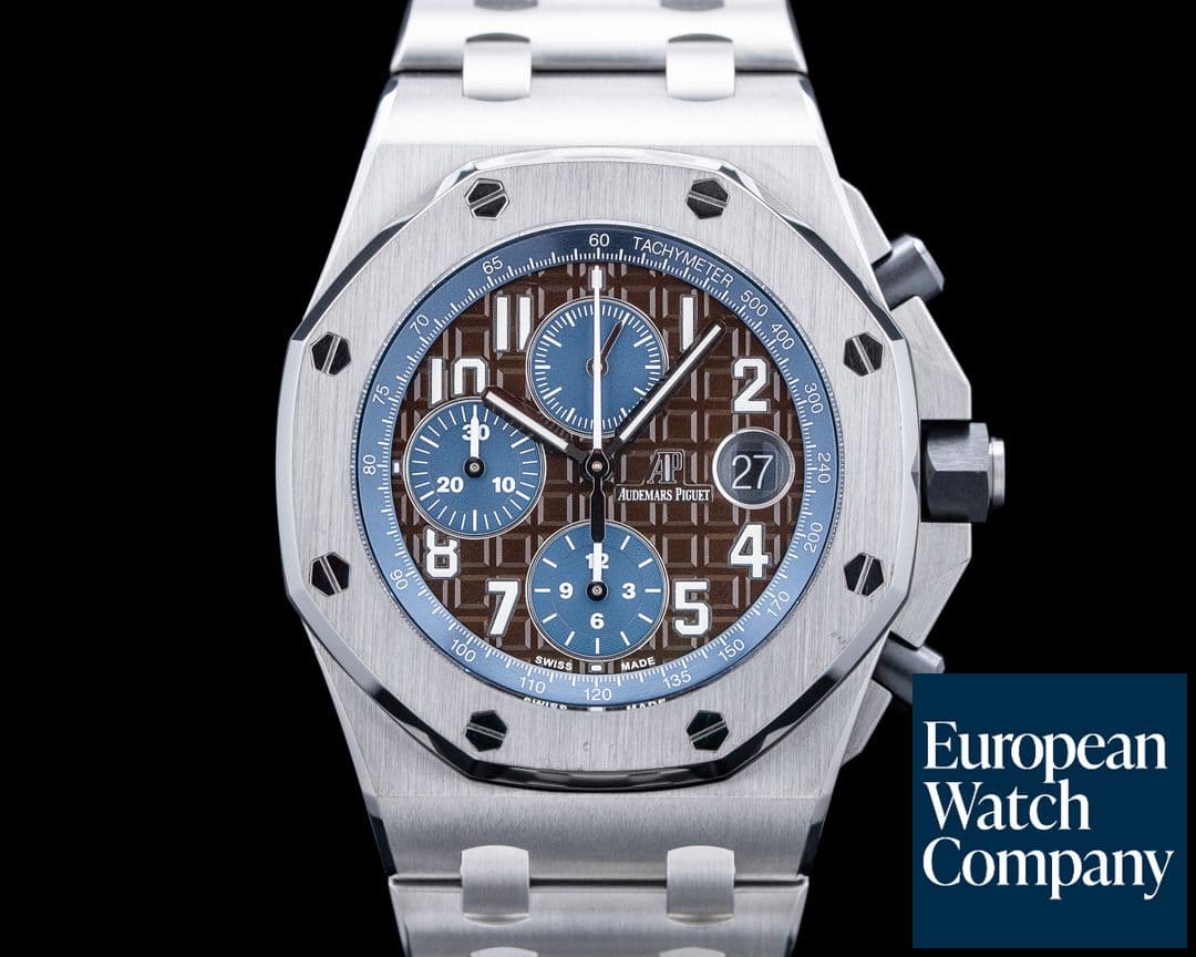 Image of Audemars Piguet 26470ST Royal Oak Offshore SS Brown Tobacco Dial