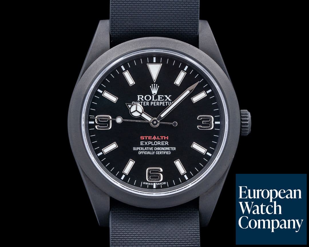 Image of Rolex 214270 Project X Designs Stealth MK V Explorer I SS LIMITED