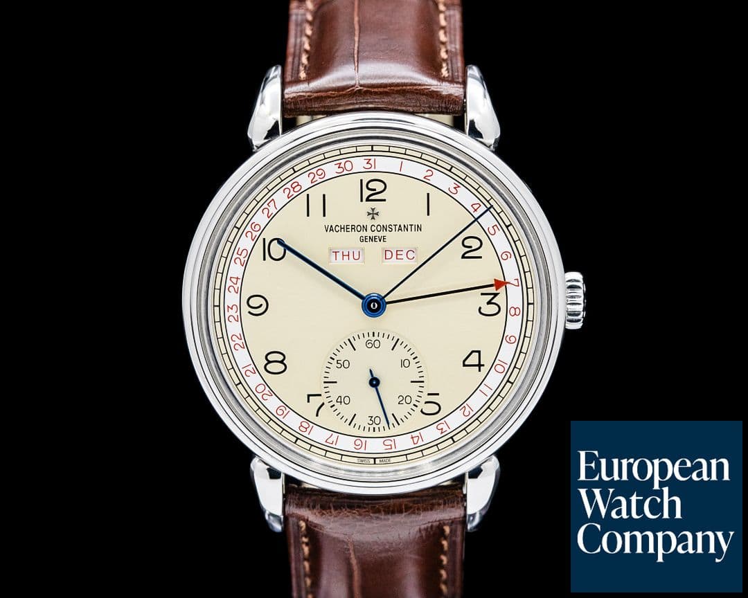 Image of Vacheron Constantin 3110V Historiques Triple Calendrier 1942 SS Champagne Dial