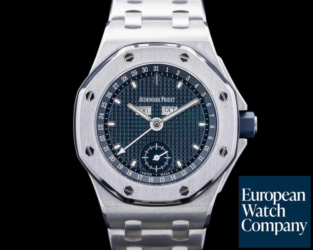 Image of Audemars Piguet 25807ST Royal Oak Offshore Triple Date SS Black Dial