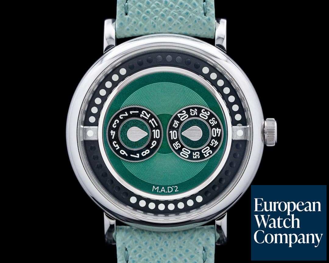 Image of MB&F M.A.D 2 SS Green Dial