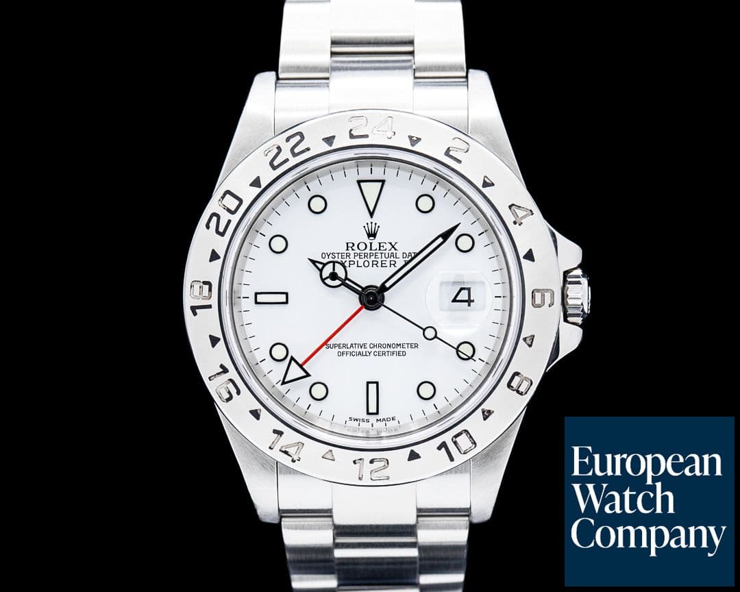 Image of Rolex 16570 Explorer II SS White Dial Circa. 2005
