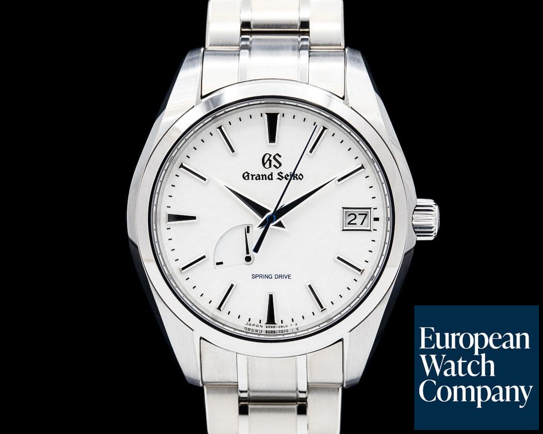 Image of Grand Seiko SBGA211G Spring Drive "Snowflake" Titanium White Dial