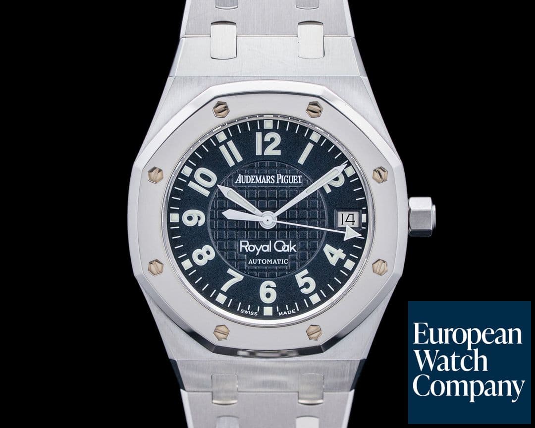 Image of Audemars Piguet 15190SP Royal Oak "Nick Faldo" SS / Platinum Black Dial LIMITED