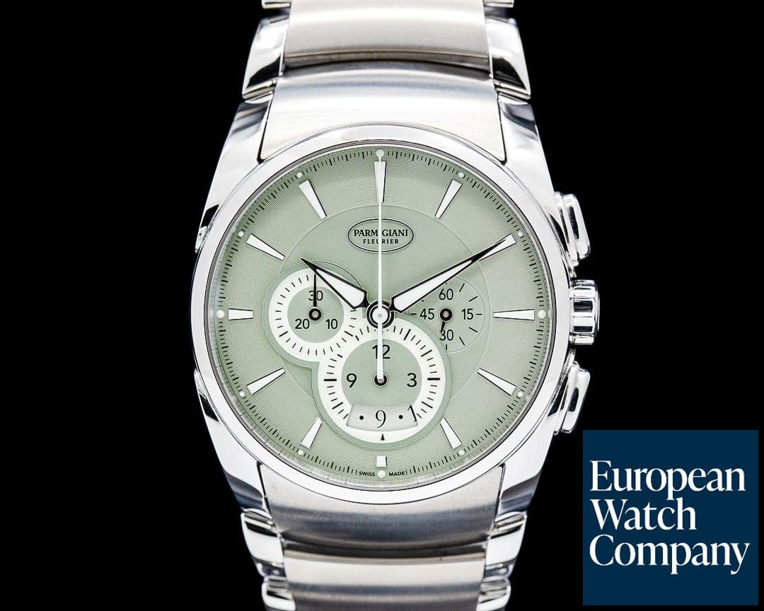 Image of Parmigiani PFC274 Tonda Metrographe Chronograph SS Mint Green Dial 2024