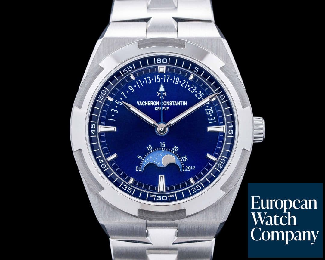 Image of Vacheron Constantin 4000V Overseas Automatic SS Blue Dial