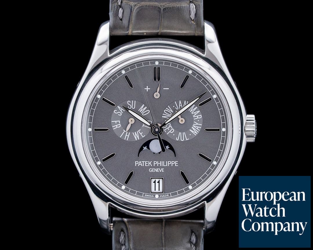 Image of Patek Philippe 5146P Annual Calendar Platinum Gray Dial