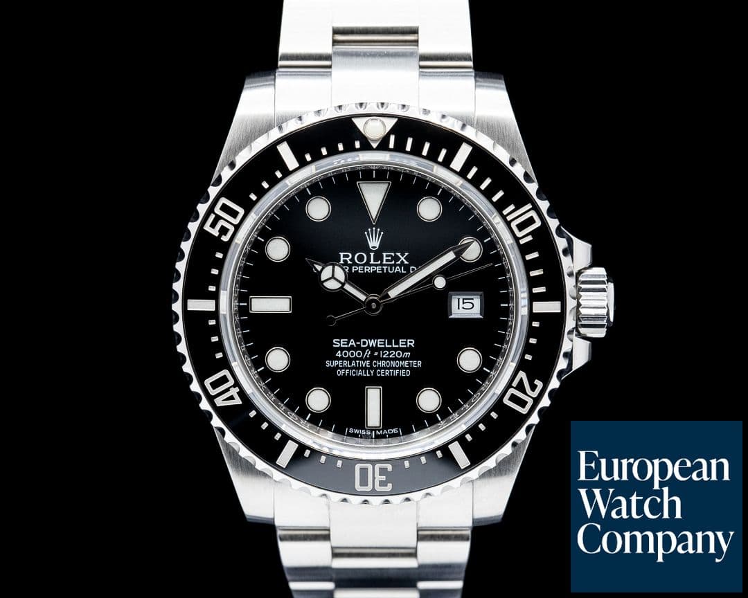 Image of Rolex 116600 Sea-Dweller SS Black Dial