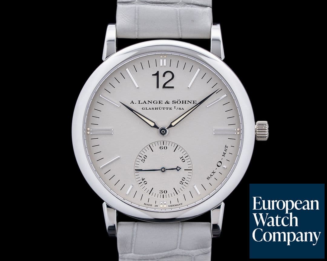 Image of A. Lange and Sohne 301.025 Langematik Platinum Silver Dial