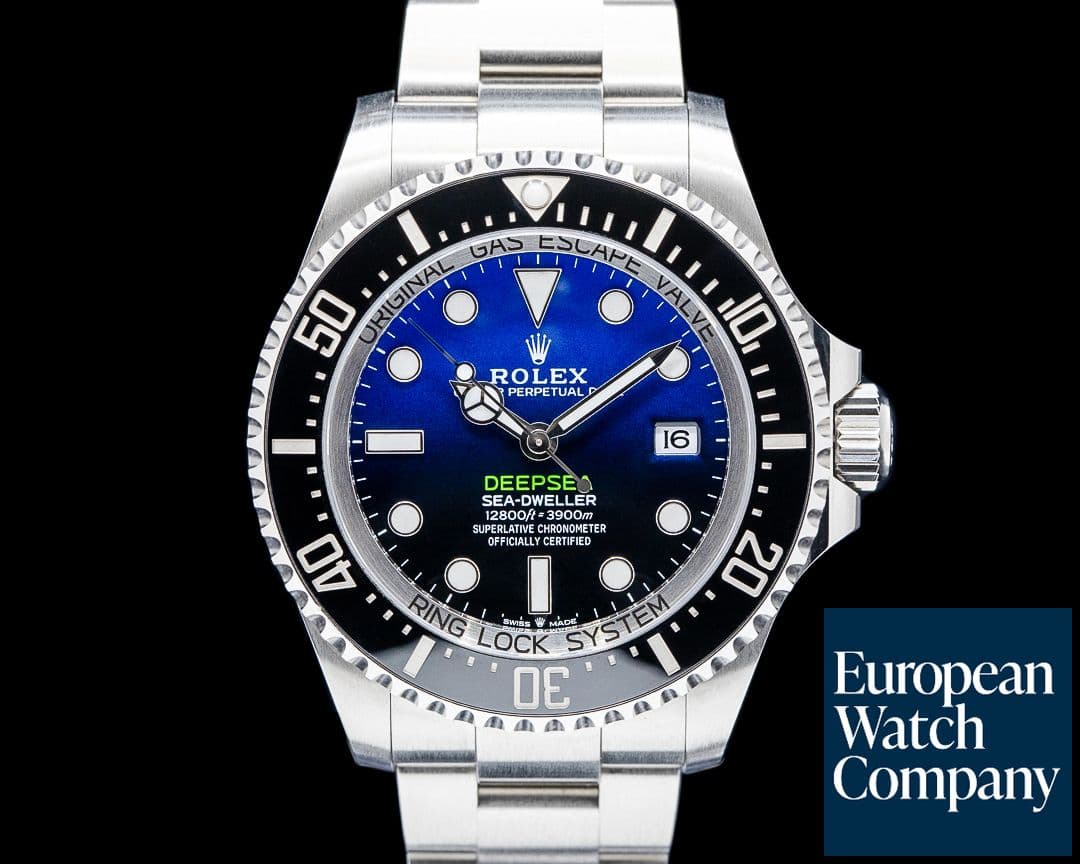 Image of Rolex 136660 Deepsea D-Blue "James Cameron" SS Blue Dial