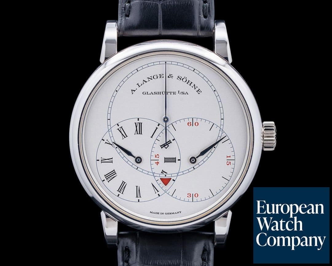Image of A. Lange and Sohne 252.025 Richard Lange "Jumping Seconds" Platinum Gray Dial LIMITED