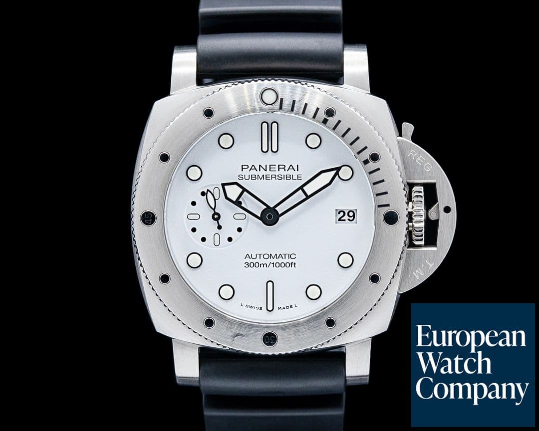 Image of Panerai PAM02223 Luminor SS White Dial