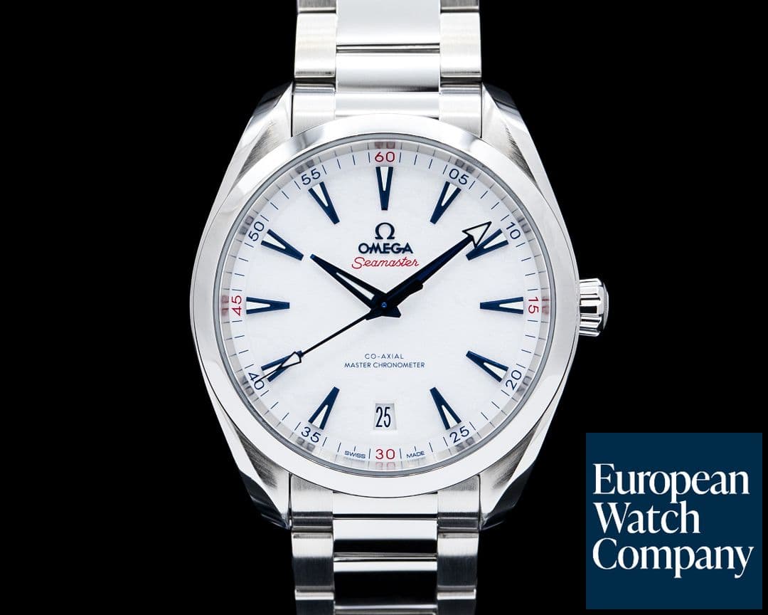Image of Omega Seamaster Aqua Terra 150M Olympics Edition SS White Dial