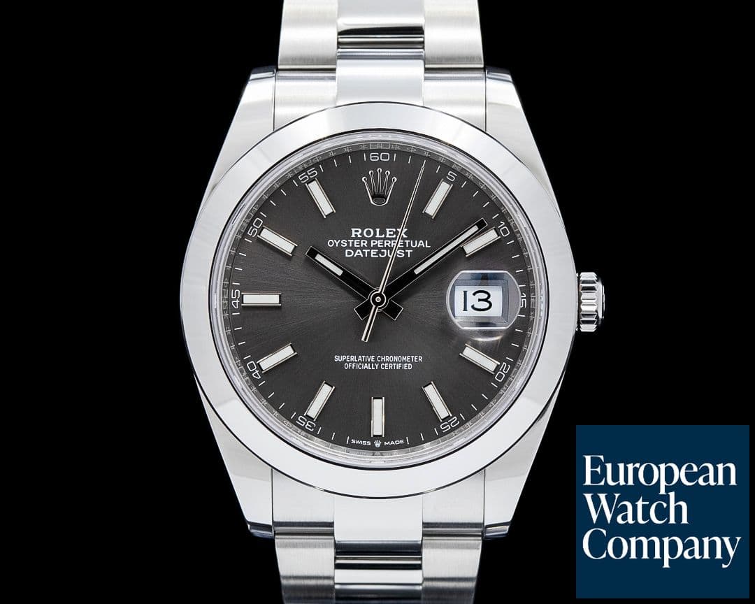 Image of Rolex 126300 Datejust SS Gray Dial