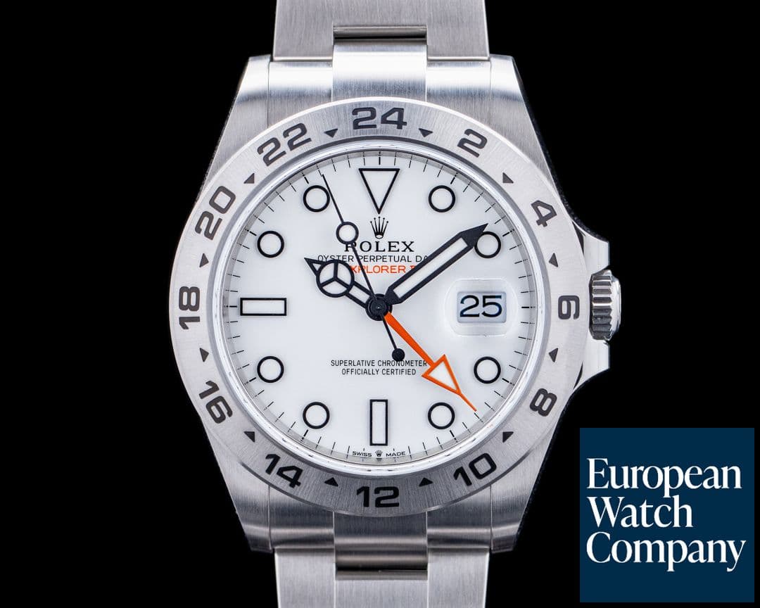 Image of Rolex 226570 Explorer II SS White Dial 2025 UNWORN