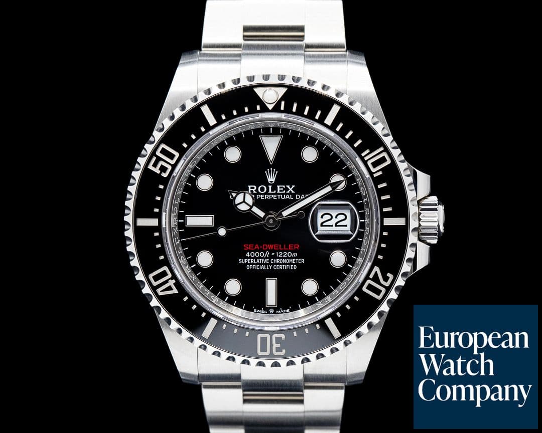 Image of Rolex 126600 Sea-Dweller SS Black Dial 2024