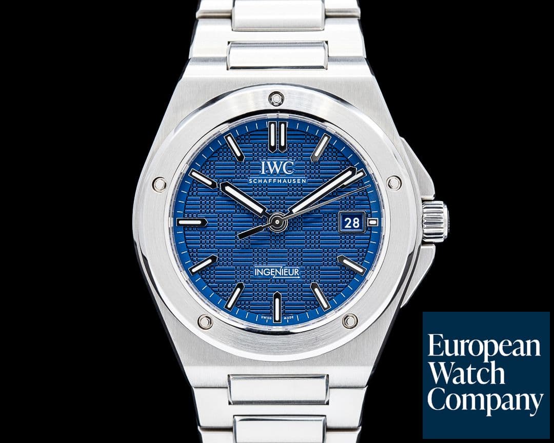 Image of IWC IW328907 Ingenieur Automatic 40 SS Blue Dial 2025