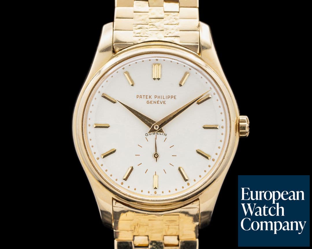 Image of Patek Philippe Vintage Calatrava 2526J Enamel Dial First Series Gueblin