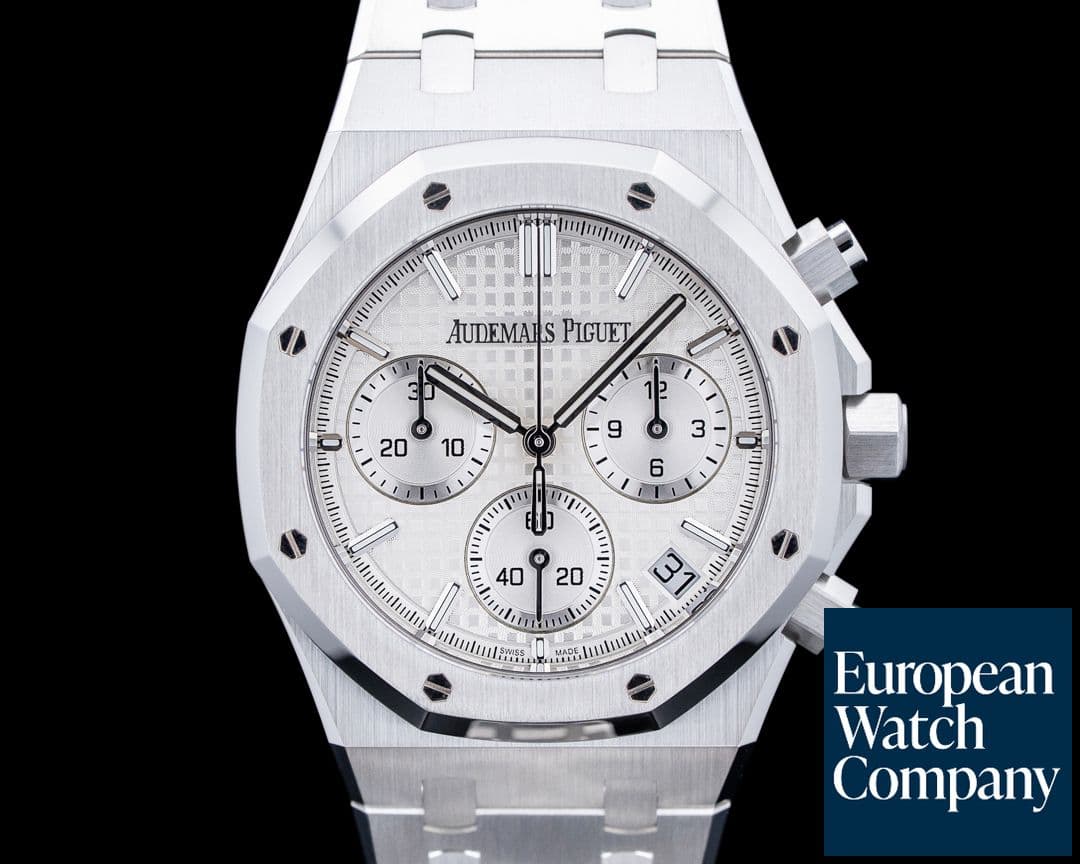Image of Audemars Piguet 26240ST Royal Oak Chronograph SS Silver Dial