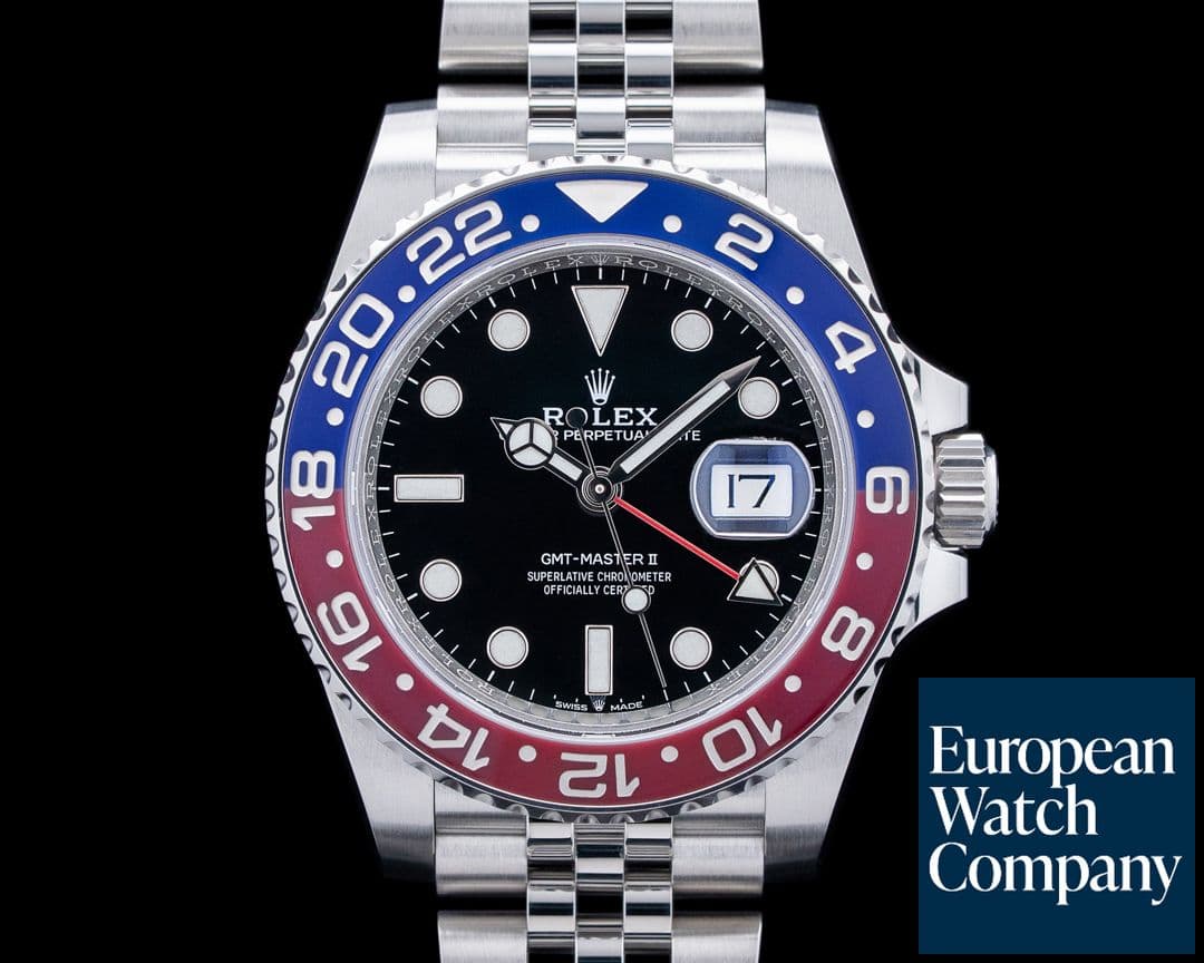 Image of Rolex 126710BLRO GMT-Master II SS Black Dial