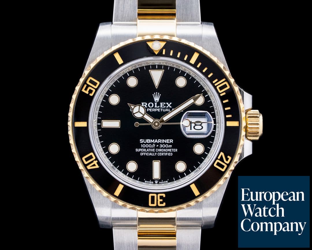 Image of Rolex 126613LN Submariner Date Two-Tone SS / 18K YG Black Dial