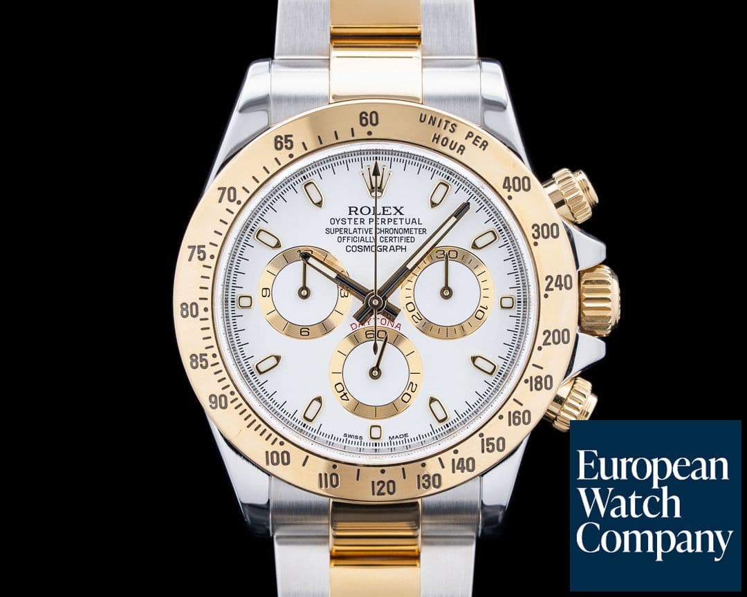Image of Rolex 116503 Daytona 18K YG / SS White Dial