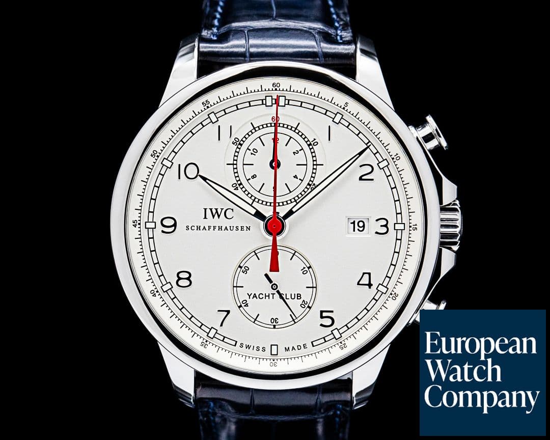 Image of IWC IW390211 Portuguese Yacht Club Chronograph SS Silver Dial