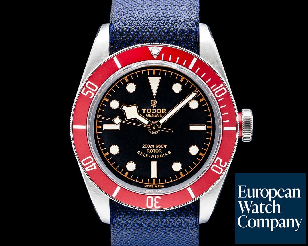 Image of Tudor 79220R Heritage Black Bay Red SS Black Dial