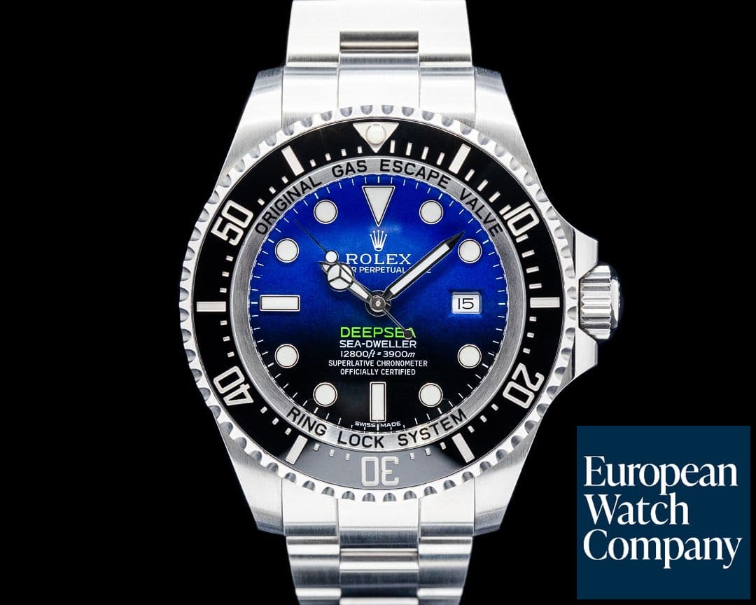 Image of Rolex 116660 Sea-Dweller Deepsea "James Cameron" SS Blue Dial