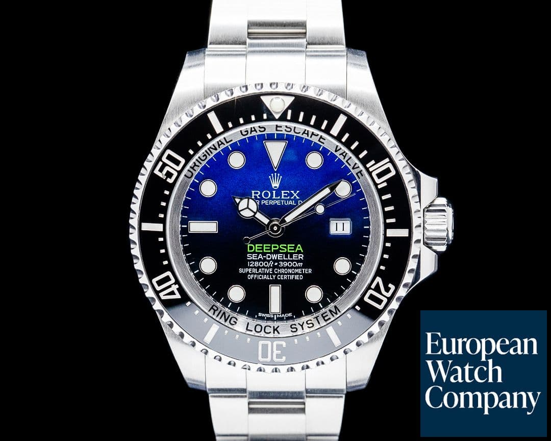 Image of Rolex 116660 Sea-Dweller Deepsea "James Cameron" SS Blue Dial