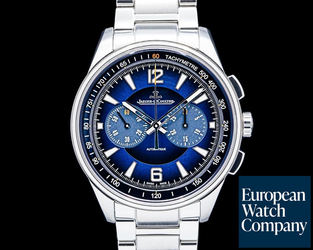 Image of Jaeger LeCoultre Q9028181 Polaris Chronograph SS Blue Dial